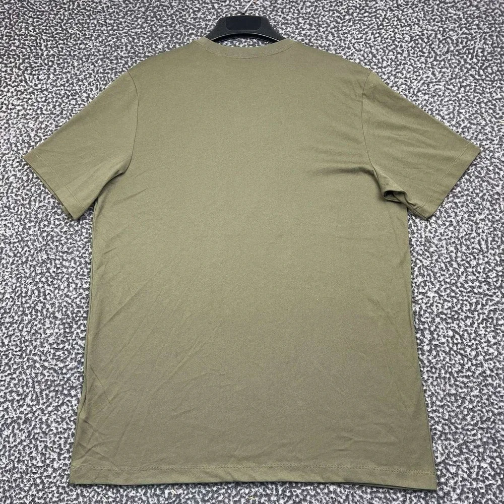 Nike Michigan Wolverines Dri-FIT Shirt Men Large Green Short Sleeve Jordan New